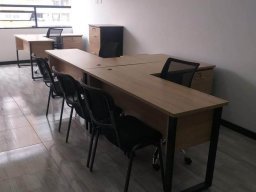 ESCRITORIOS EN L MADECOR